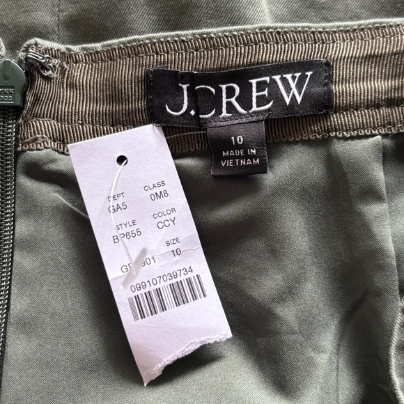 NWT J. Crew Natasha Stretch Twill Cotton Blend Mini Skirt - Picture 5 of 7